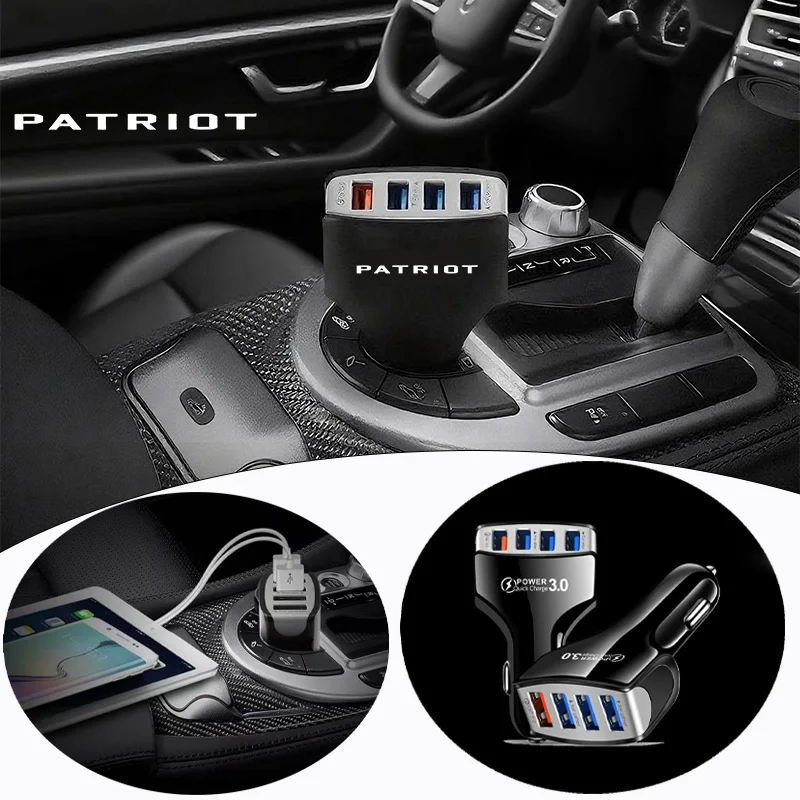 

Многофункциональный USB Type C 35 Вт Fast PD 4 в 1 электрический адаптер автомобильное зарядное устройство для Jeep Patriot Grand Cherokee Wrangler аксессуары