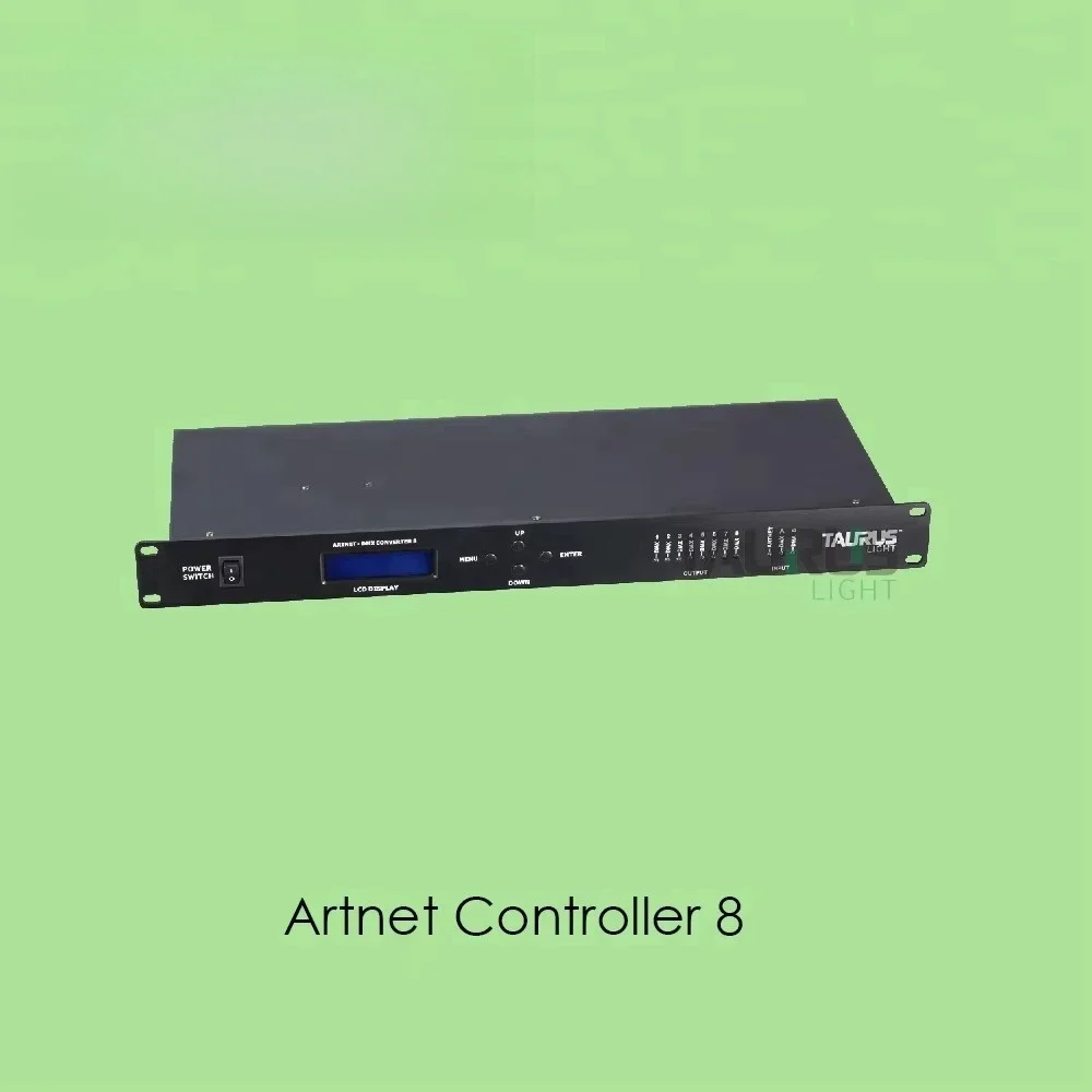 New Arrival Artnet to Dmx Led Pixel Controller Artnet Ethernet Dmx 8 Universe Dmx
