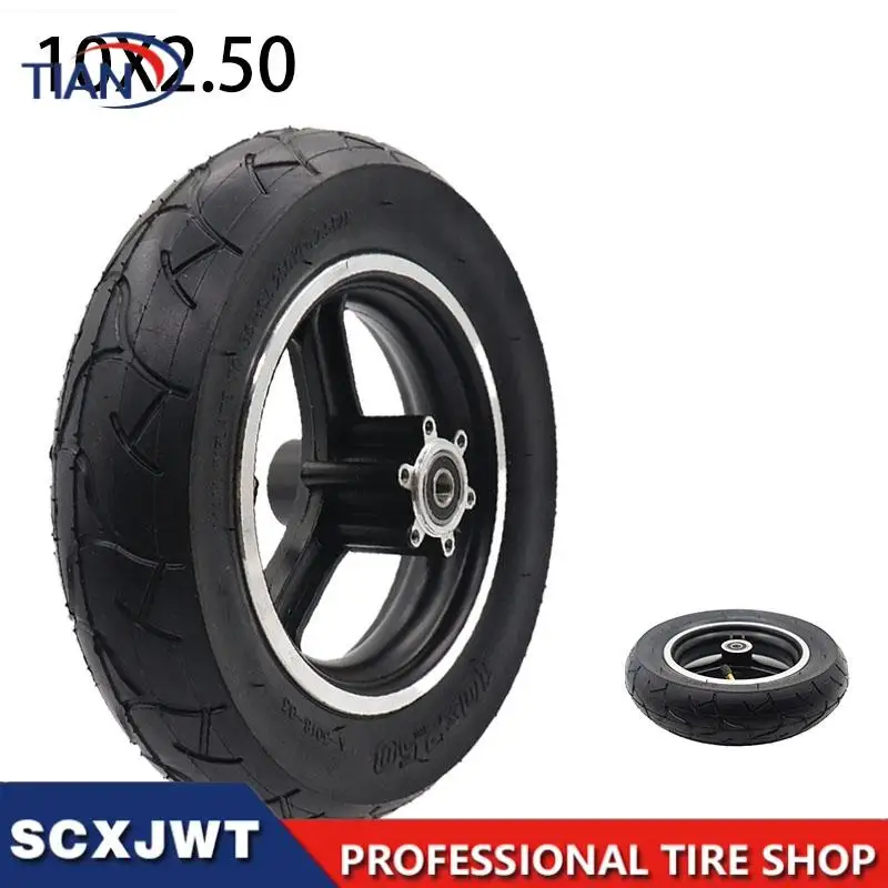 10 inch 10x2.50 10x2 wheels 10 * 2.50 inner and outer tires Explosion proof tires suitable for electric scooter wheel assembly