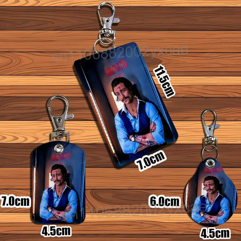 ATJ Bullet Train Aaron Taylor Johnson  Keychain Holder Suitable For Subway Bank Card Bus Card Case Badge Holder Wallet Card view 5