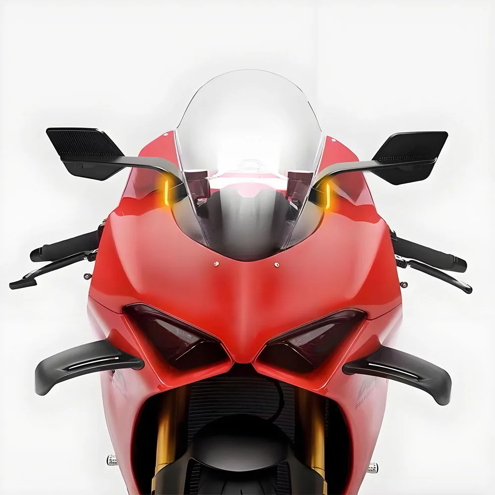 New Motorcycle For Ducati Panigale V2 PANIGALE V4 2018-2024 turn signal LED lights motorcycle accessories flow rearview mirror