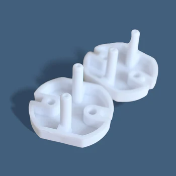 ปลั๊กเต้ารับป้องกันเด็กมาตรฐานยุโรป20ชิ้นฝาครอบพาวเวอร์ซัพพลายสไตล์ยุโรปป้องกันไฟฟ้าช็อตเด็ก