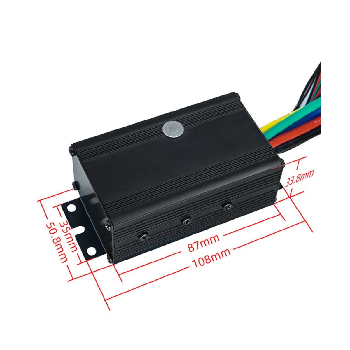 Brushless Motor Controller 75100 FOC Single Drive ESC for Electric E-Bike Scooter 4-16S 50A 75V Speed