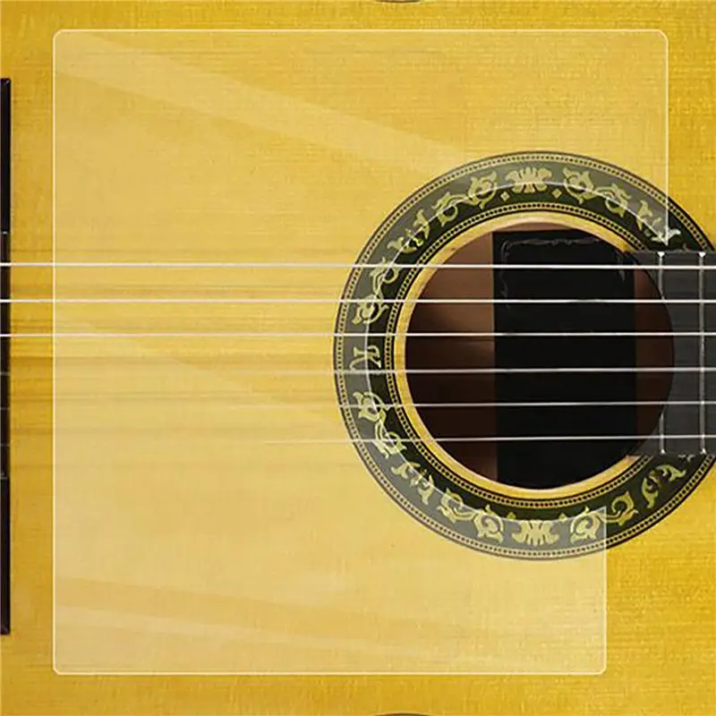 ABUE-4X Transparent Folk Acoustic Guitar Pickguard Anti-Scratch Classical Guard Plate For Flamenco Guitar Parts