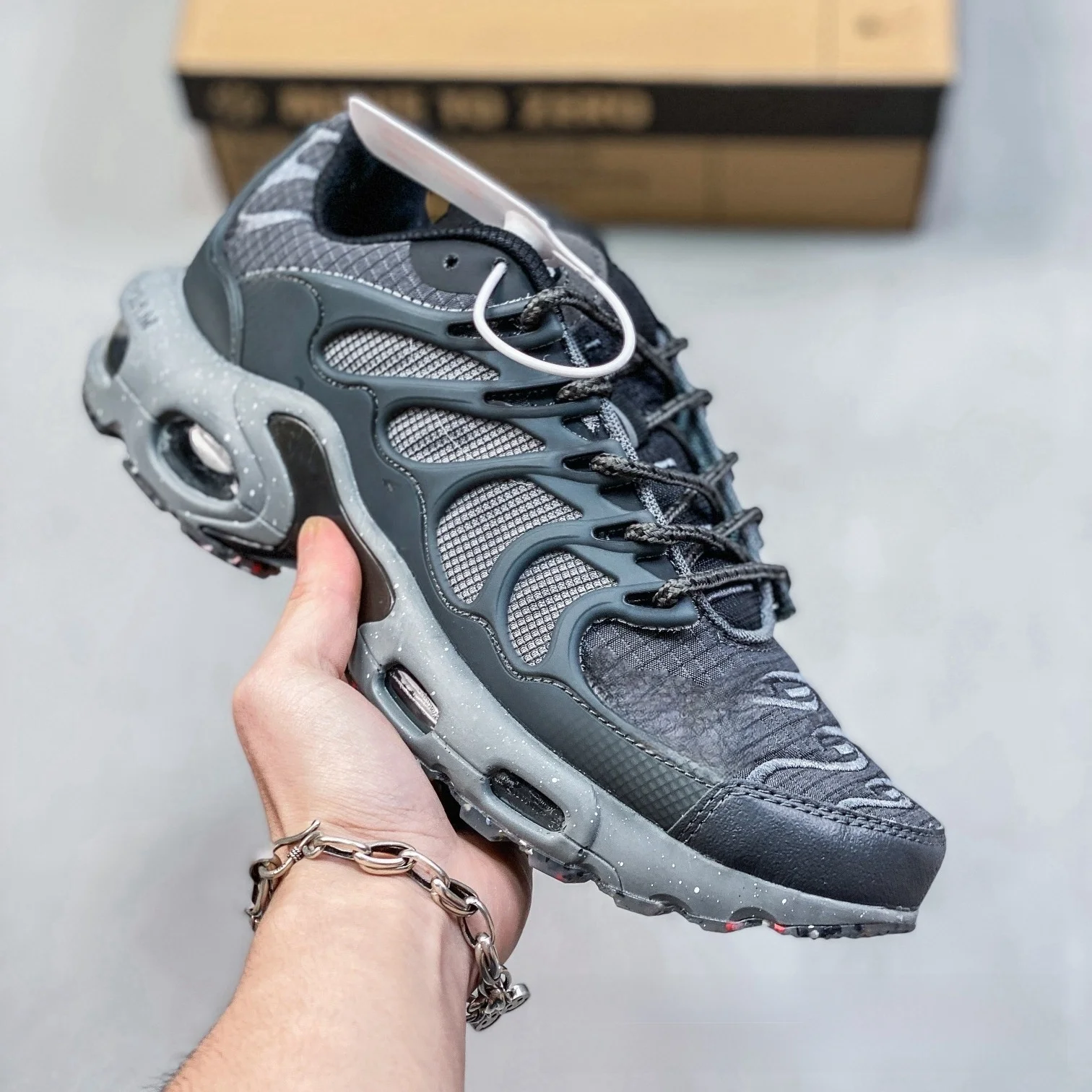 Zapatillas Deportivas Terrascape TN Antideslizantes, Resistentes al Desgaste, Versátiles, con Amortiguación de Aire, Aptas para Hombres y Mujeres en Todas las Estaciones