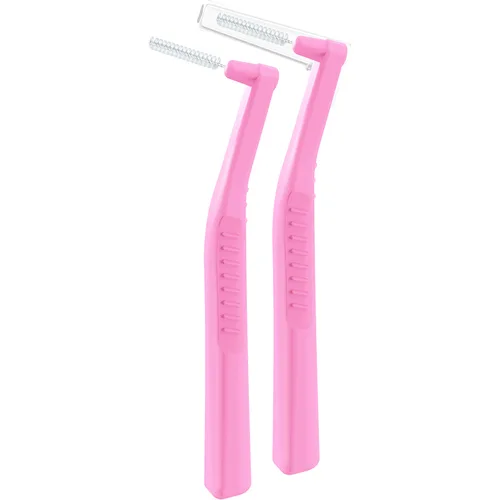 Imagen 2 del producto 100 Uds. Cepillo interdental tipo L de 0,6-1,2 Mm limpieza entre los dientes cuidado bucal ortodóntico hilo dental en forma de I