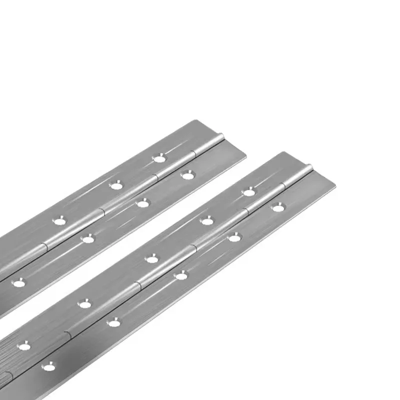 201 Stainless Steel 1mm 1.2mm 1.5mm Thickness Piano Hinges Non-porous Doors and Windows High Quality Door and Window Hinges