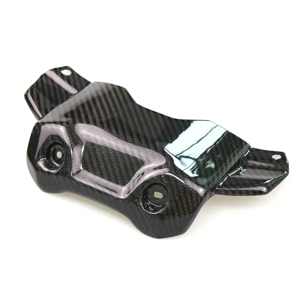 ل MT 09 MT09 FZ 09 FZ09 2013-2019 ألياف الكربون غطاء خزان الوقود الغاز حامي دراجة نارية الملحقات #6