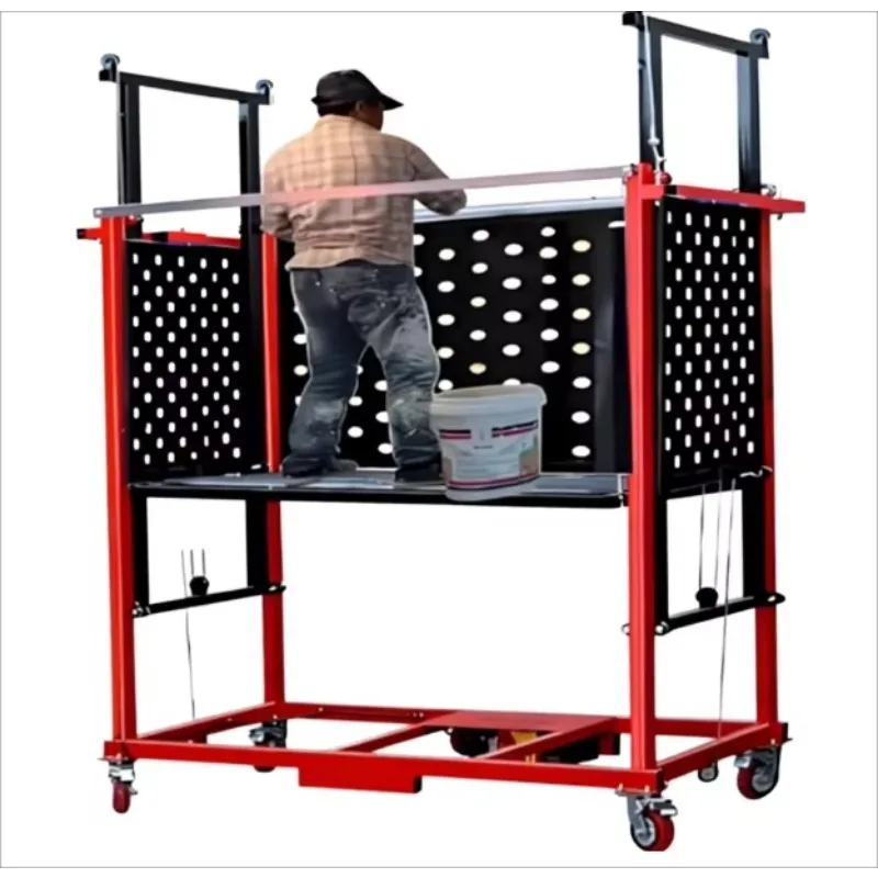 Electric Suspended Scaffolding Platform with Hoist and Safety Lock for Building Construction
