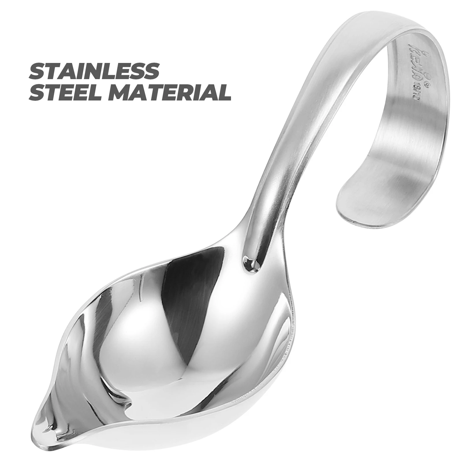 

Stainless Steel Sauce Spoon Precision Ladle Drizzle Spoons Unique Design Safe Food Grade Kitchen Tool Household Culinary