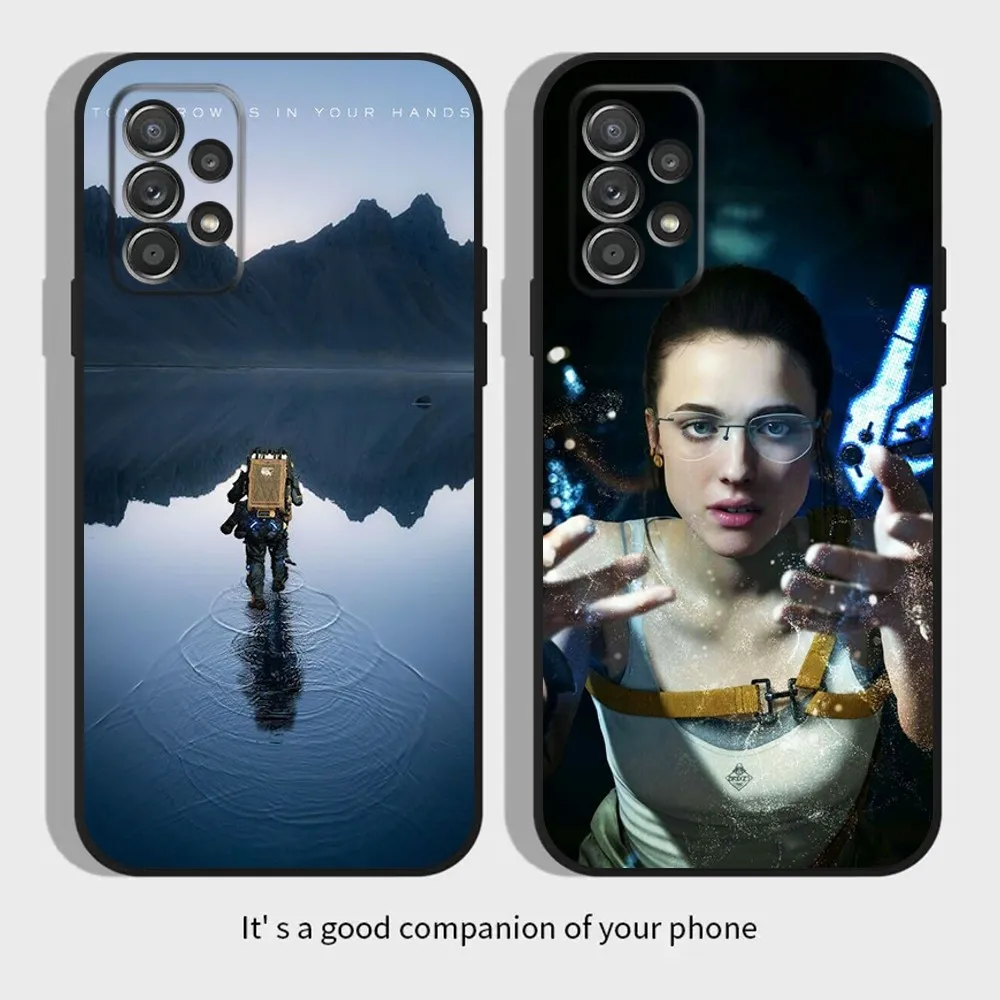 Funda de teléfono Game D-Death S-Stranding para Samsung S21,S22 Ultra,S20,S30 plus,S22 plus,S23,S30 ultra 5G, funda de silicona