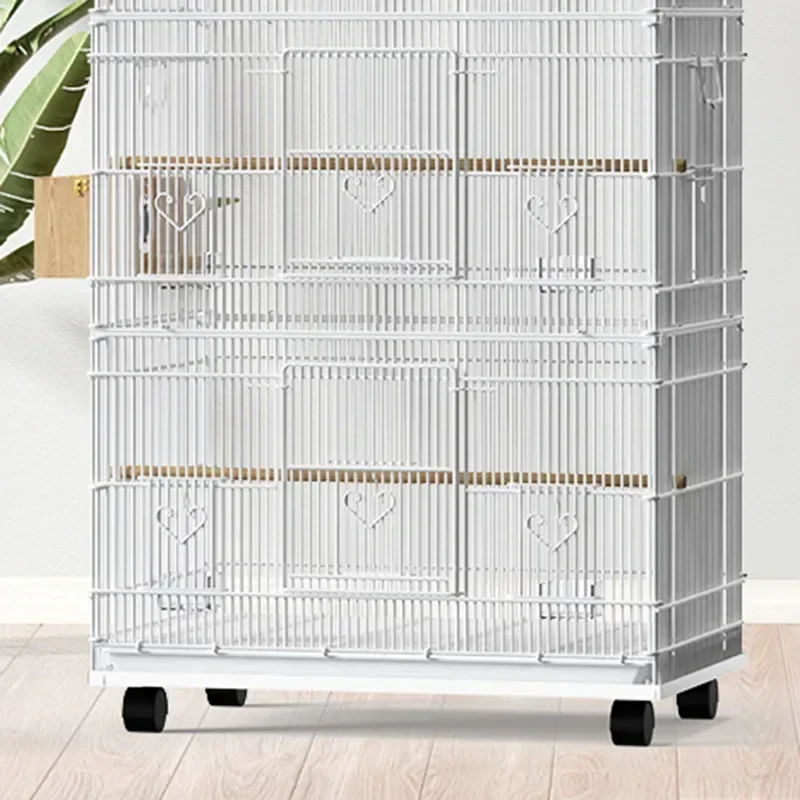 Black Budgie Bird Cages Animal Canary Nest Perches Hut Protector Big Bird Cages Parrot Quail Gabbia Per Uccelli Pet Products