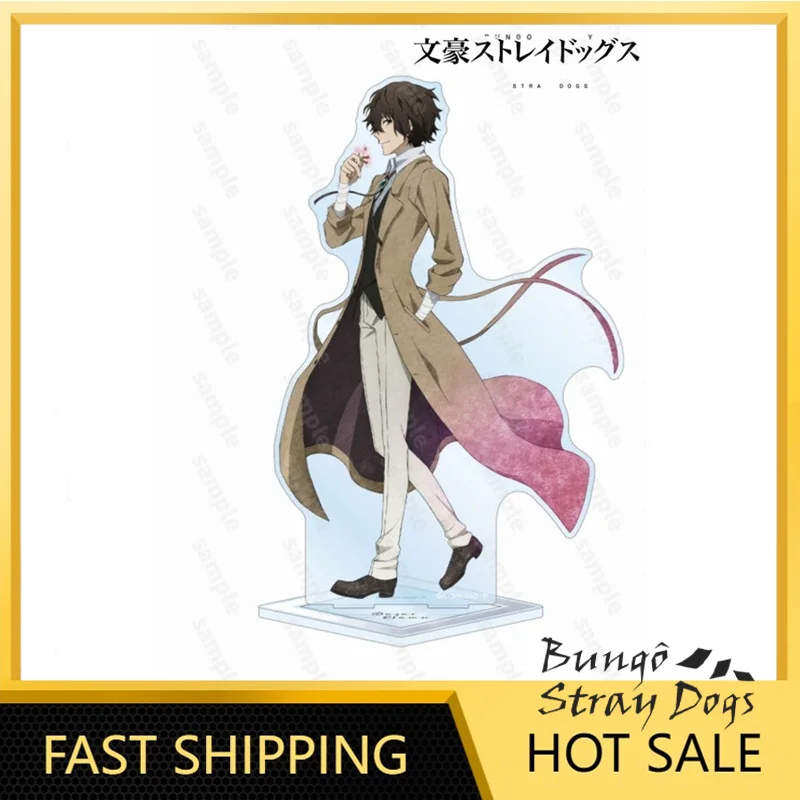 Bungo Stray Dogs Figure Take A Walk Ver Acrylic Toys Akiko Yosano Figurine Collection Anmie Peripherals Osamu Dazai Statue Gifts