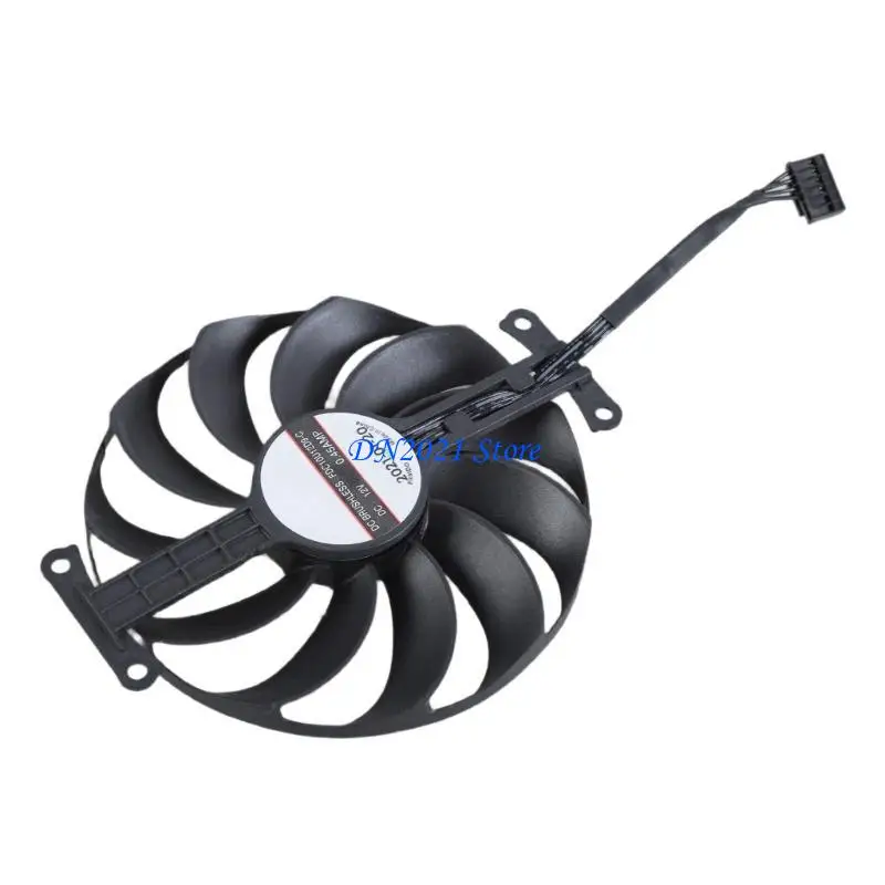 F3KE 95mm 4Pin Video Card Fan Easy Installation Replacement for GTX1650 1630 GDDR6