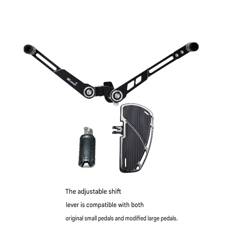【Factory Direct】For Benda Rock 707 special modification accessories, the front and rear shift lever is made by CNC technology.