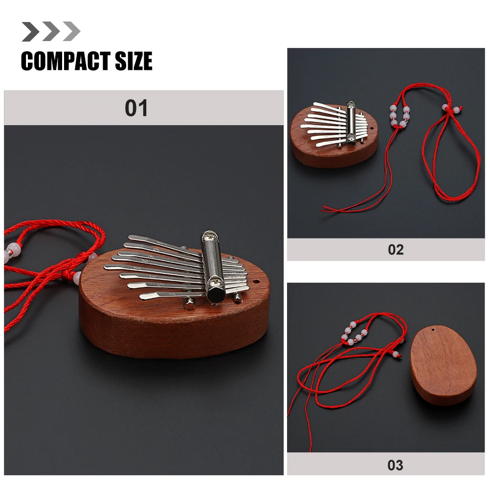 

Wooden Kalimba Keys Mini Finger Music Instrument Kalimba Piano Musical Instrument for Kids Children Portable Thumb Piano Gift