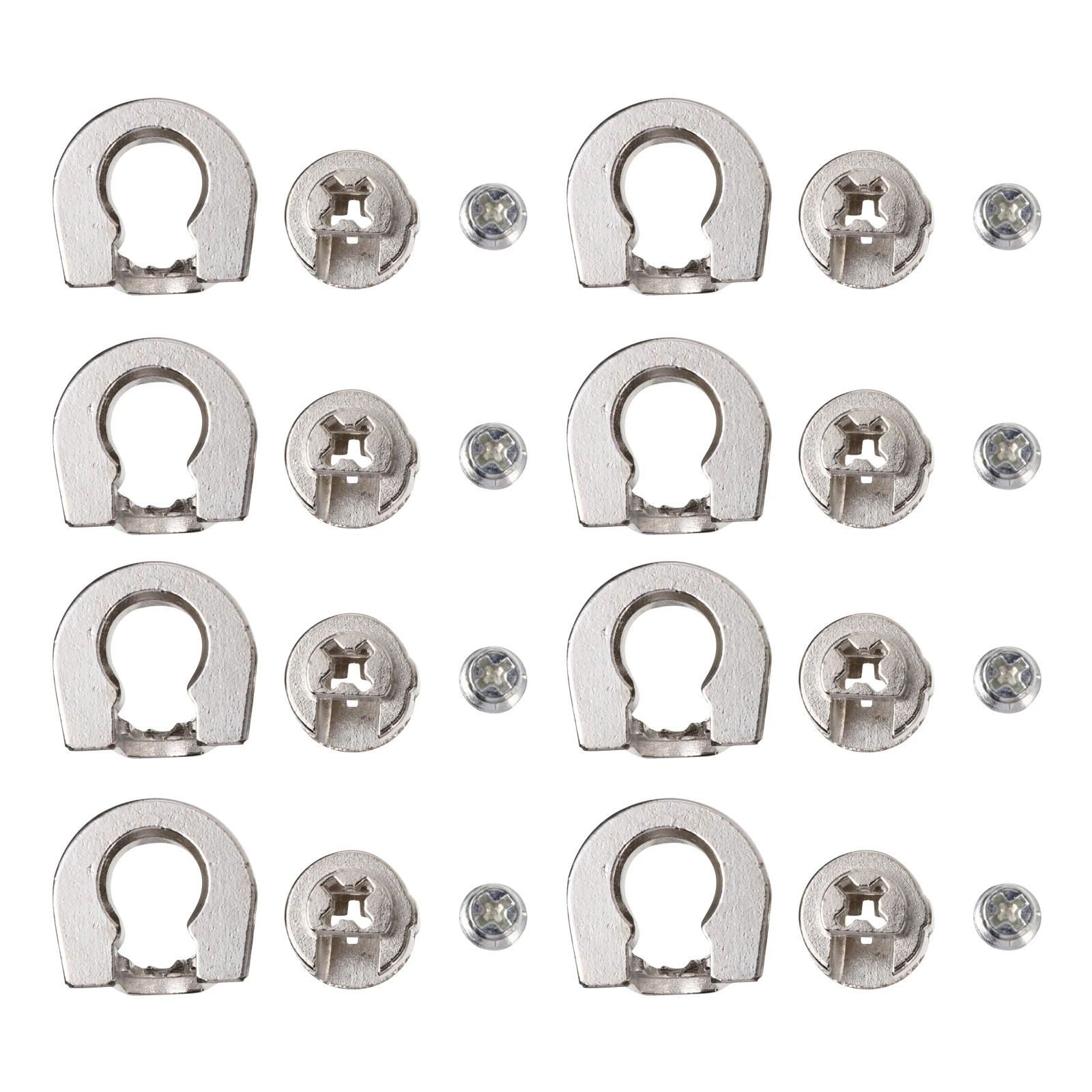 

3pcs Alloy One Board Support Sturdy Furniture Panel Connectors Cabinet Fittings Stable Corner for Office