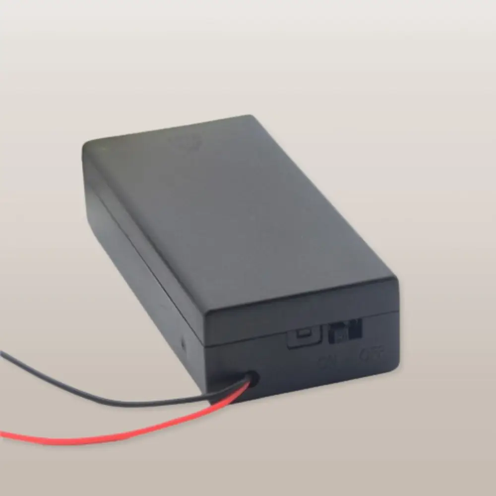 

2 Slot Battery Case Holder Thickening Material Well Match Empty Box for 18650 Battery Nickel Strips Board Empty Box