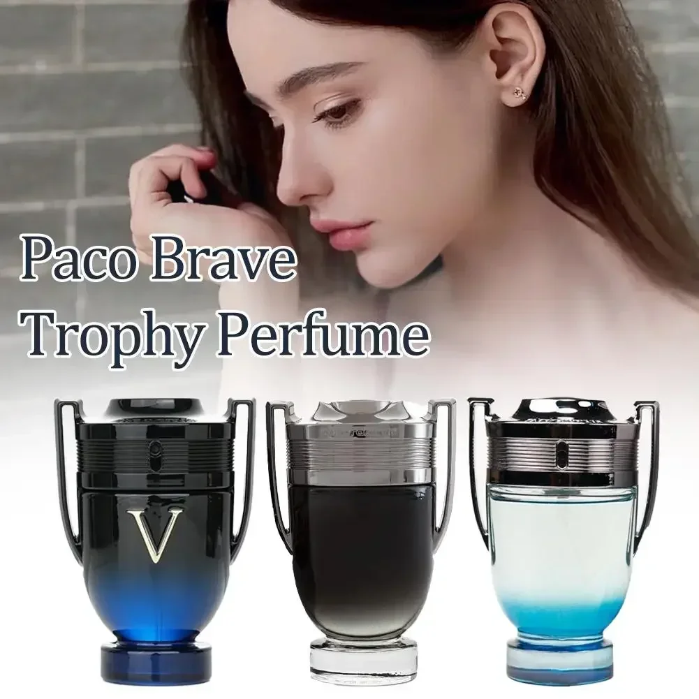 100 مل عطر فيكتوري للرجال EDP، نوتس وودي المائية، رذاذ عطر المحيط الطازج هدية للرجال 3.4 أونصة عطر كولونيا مكثفة
