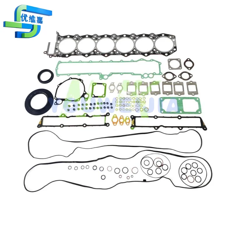 

Mitsubishi HD1430 6M60 4M50 4M40 6M70 Engine Overhaul Pack Cylinder Gasket Kit