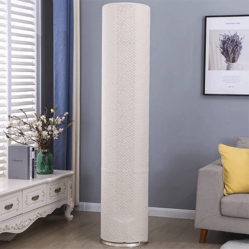 High Elasticity Standing Air Conditioner Cover Dustproof All-Inclusive Dust Cover Cylindrical Large Size Protective Cover