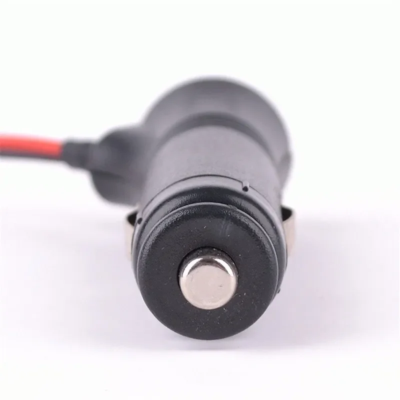 12V 24V Male Auto Car Motorcycle Cigarette Lighter Socket Plug Connector on Off Switch 50cm Universal Connector Switch