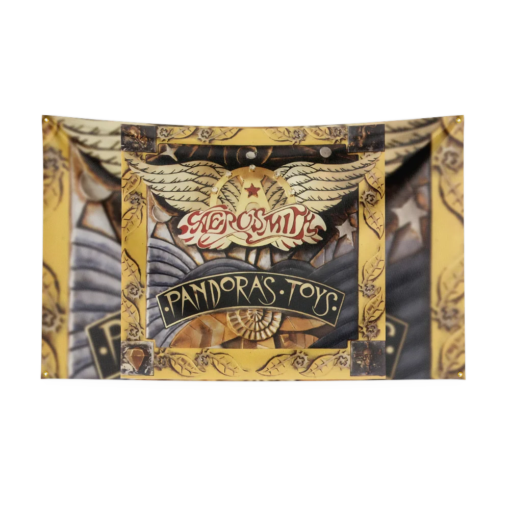 Music BandMusic Band Flag for A-A-er-os-mi-t-h Fans Banner campaign gathering gaming room home ornament Decor Tapestry