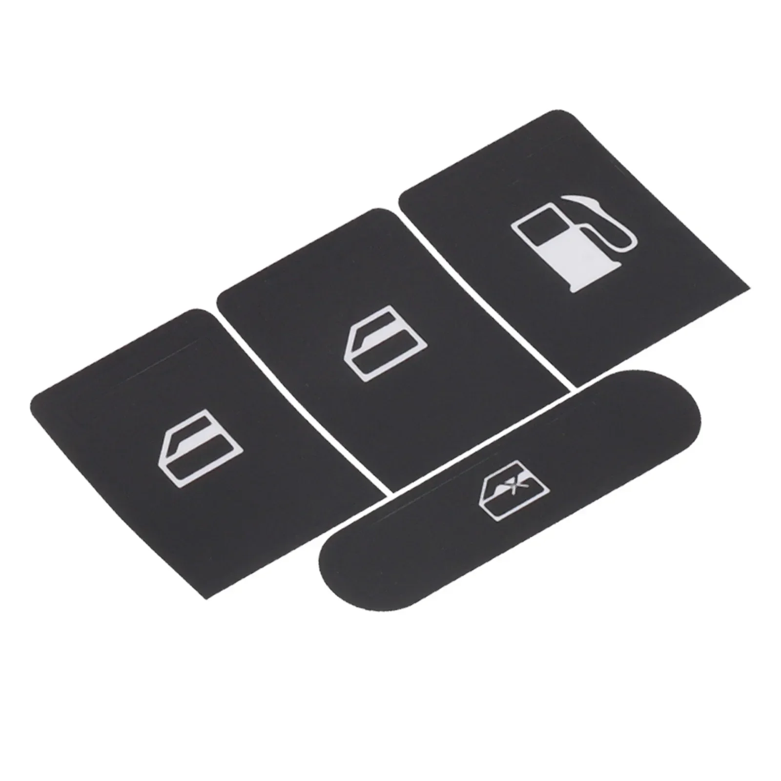 1 Set Car Inner Stickers To Repair The Buttons High Grade Vinyl Decals For Window Buttons For GOLF MK5 For PASSAT B6