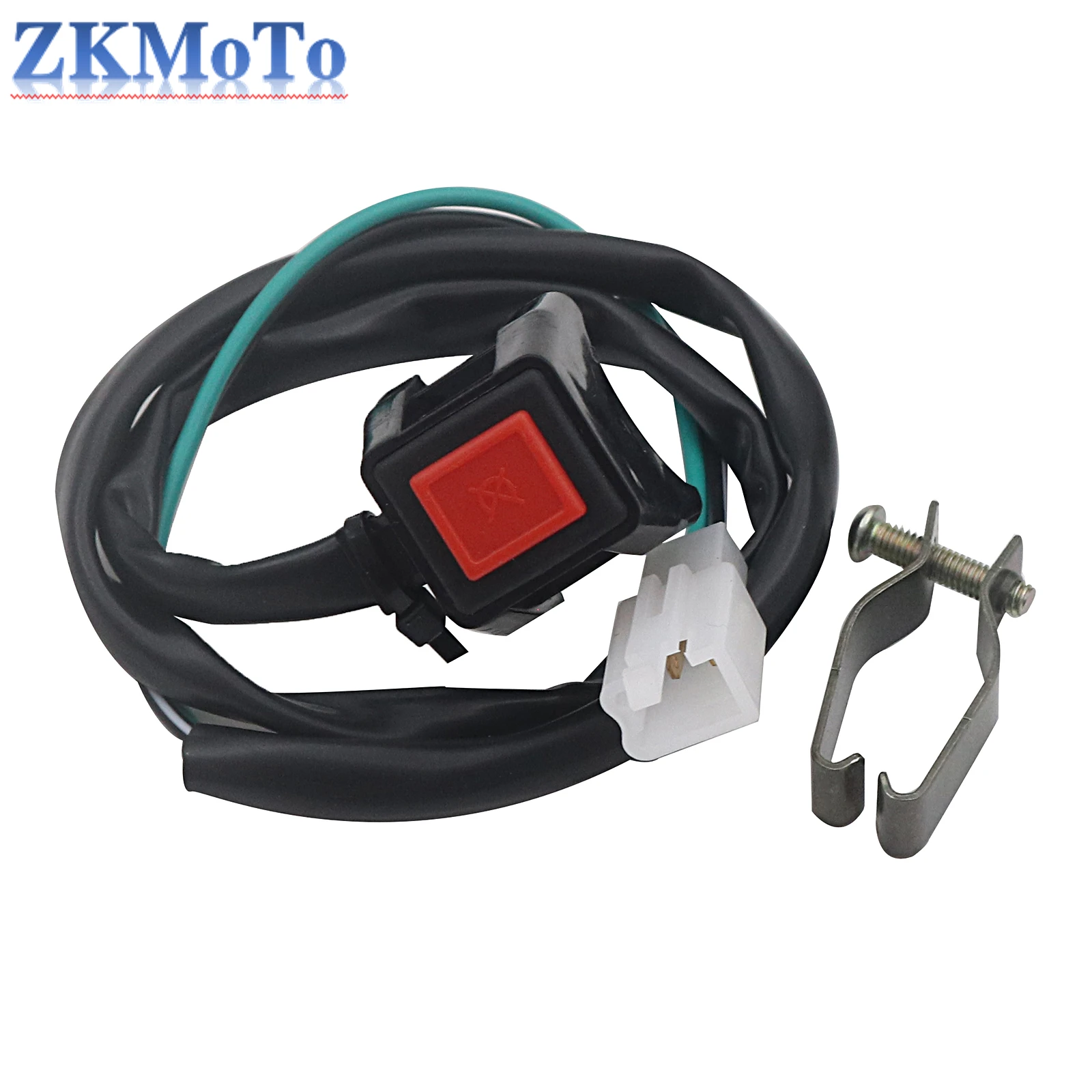 22mm Durable ATV Motorcycle Dual Sport Quad Start Horn Kill Off Stop Switch Button Motorbike Accessories Control Handle Switches