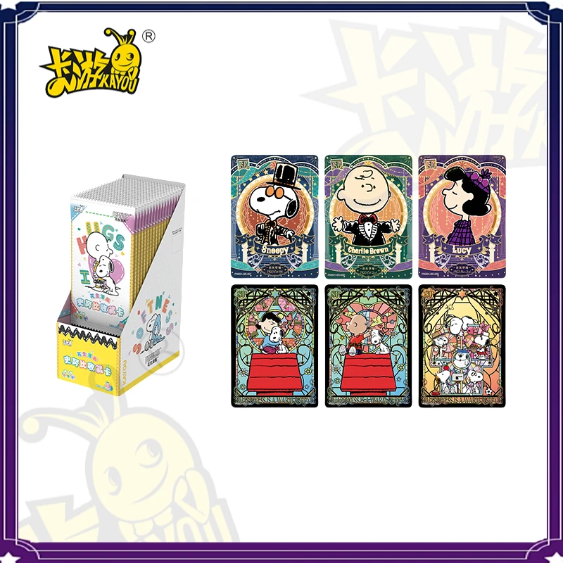 

Официальная подлинная карта Kayou Snoopy, маленькая карта с арахисовым комиксами, арахисом, периферийная коллекционная карта