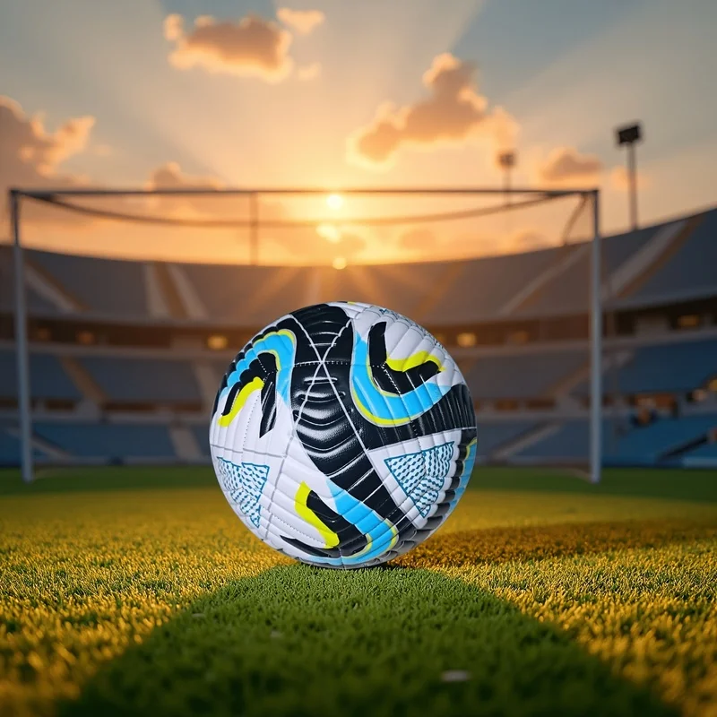 

Size 5 PVC Soccer Ball for Outdoor, Soft Durable Feel for Match Training Play, Great Gift for Kids Adults