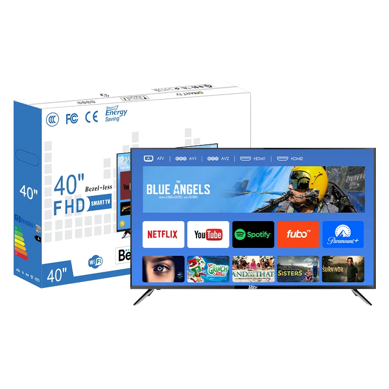 Factory 40 Inch Television Full HD 1080p LED TV 43 50 55 65inch Smart Tv Televisior