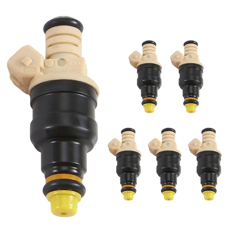 

Auto 6 Pcs Fuel Injector For Ford RANGER/EXPLORER 4.0 V6 Mazda NAVAJO LX 4.0L 1993-1994 0280150972 0280150943