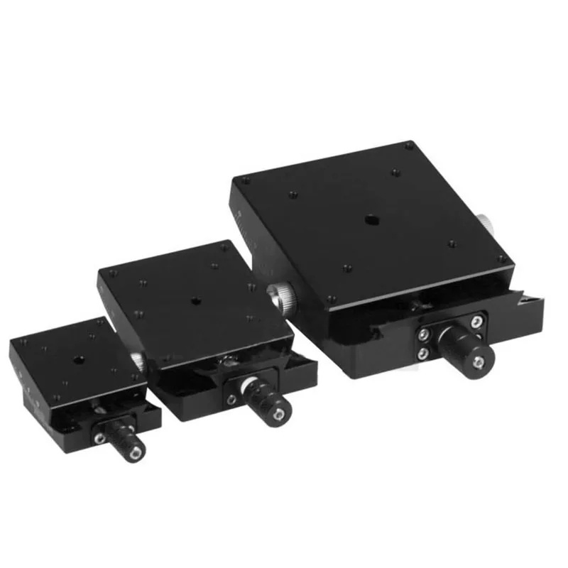 One-way angle tilt adjustment table Screw driven angle table Manual arc fine adjustment table Aluminum alloy material