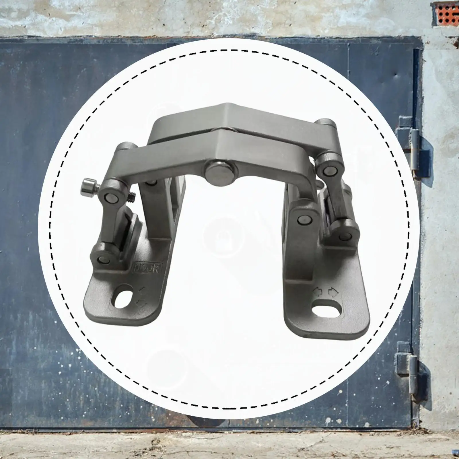 Stainless Steel Hidden Door Hinge Heavy Duty Adjustable Opening for Pipe Well Safety Secret Doors Stainless Steel Hidden Door Hinge Heavy Duty Adjustable Opening for Pipe Well Safety Secret Doors