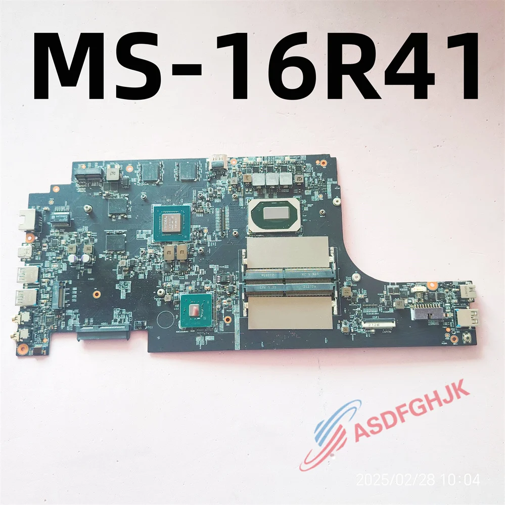 

MS-16R41 ДЛЯ MSI GF63 THIN 10SCSR MS-16R4 МАТЕРИНСКАЯ ПЛАТА i5-10500H Процессор И GTX1650M ТЕСТ ОК