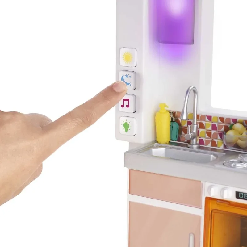 عرض ساخن، DreamHouse، مجموعة لعب بيت الدمية مع 75+ أثاث وإكسسوارات ألعاب، 10 مناطق لعب