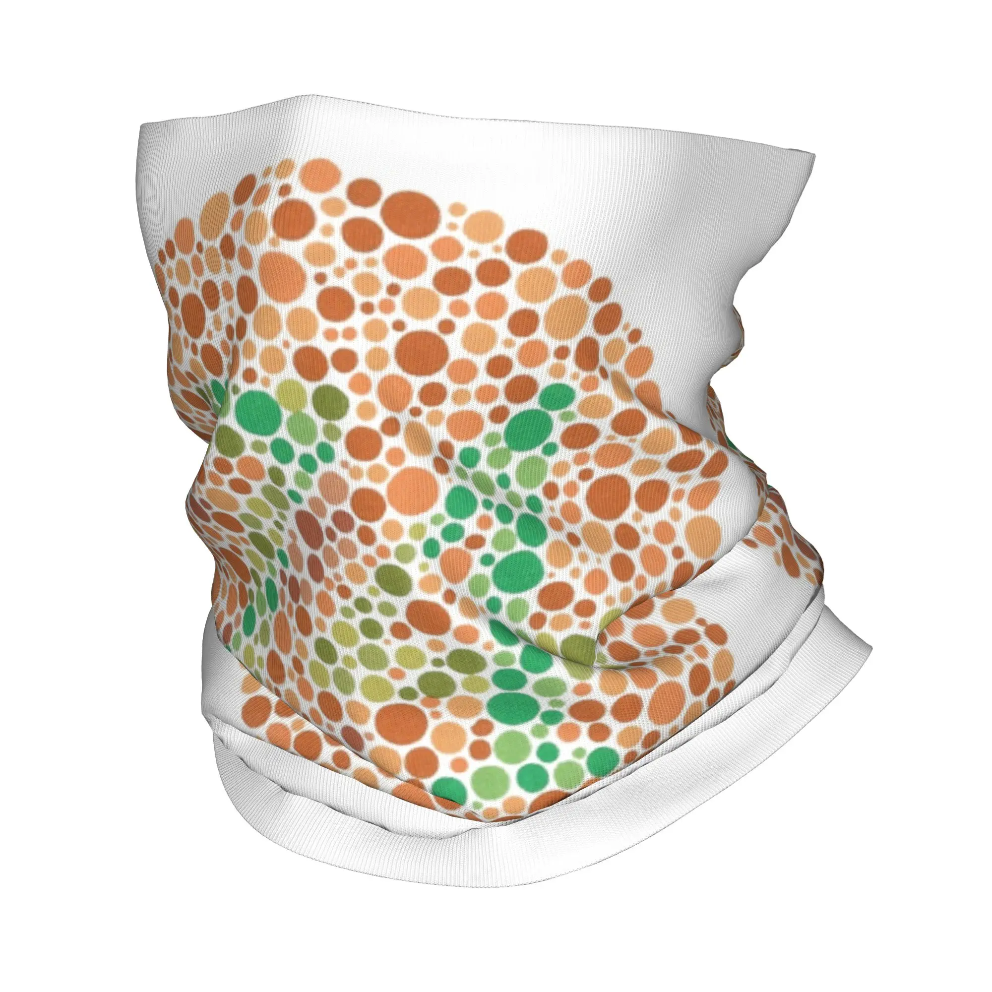 

Custom Eye Test Bandana Neck Warmer Women Men Winter Ski Hiking Scarf Gaiter Optician Glasses Optometrist Face Cover