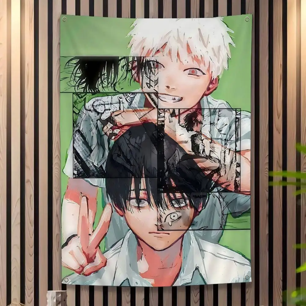Anime The S-Summer Hikaru Died High End Quality Banner Printing Artistic Atmosphere Style Camping Flag