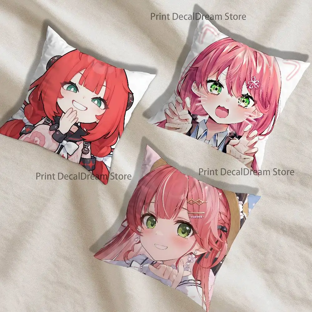 

Pink S-Sakura M-Mikos Pillow Case Ultra Soft Skin Friendly Fabric Cloud Like Comfort & Concealed Zipper