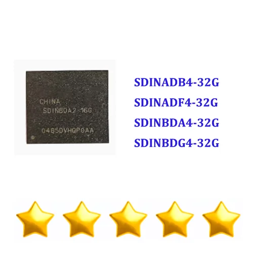 

Original genuine SDINADB4-32G, SDINADF4-32G, SDINBDA4-32G, SDINBDG4-32G, EMMC 32G mobile phone hard drive chip, BGA-153