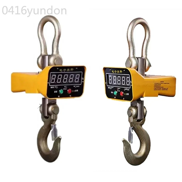 Ordinary 5/10/15/20 Ton Industrial Weighing Hoist Scale For Lifting With CE Certificate