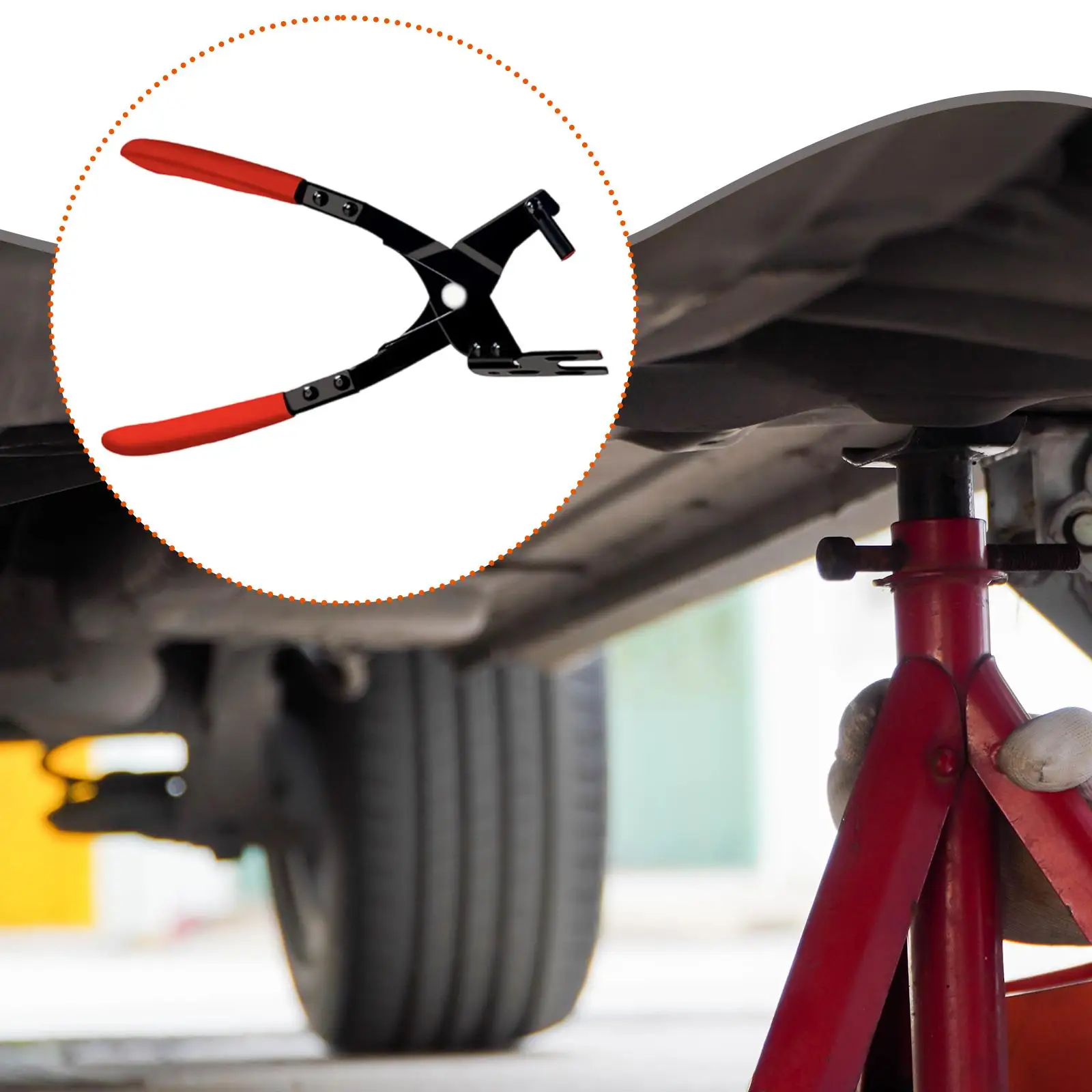 

Exhaust Hanger Removal Plier Accessory Heavy Duty Rubber Bracket and Exhaust Hanger Separation Plier Replacement Supplies