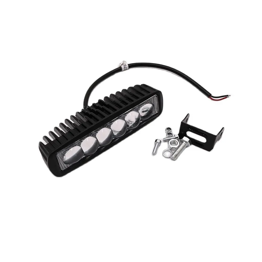 CENREE 1Pcs 18W 1080LM 9-30V IP67 6000K White light  Spot LED Offroad Lamp Worklight for Off Road ATV Car LED Light Bar