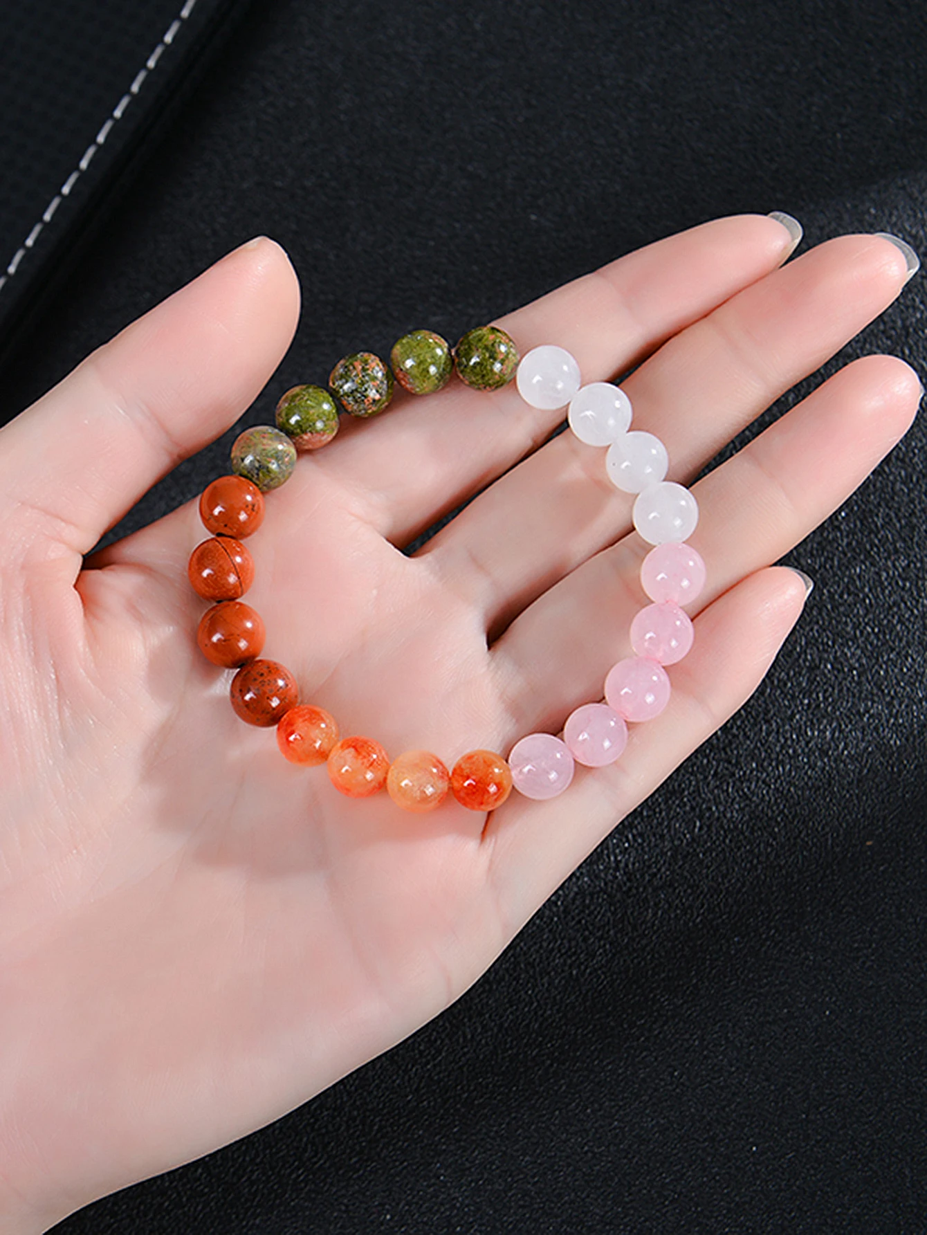 7 Chakra Tiger Eye Stone Bracelet Natural Stones Spiritual Healing Harmony Energy Balance Grounding Courage Unisex Bead Jewelry