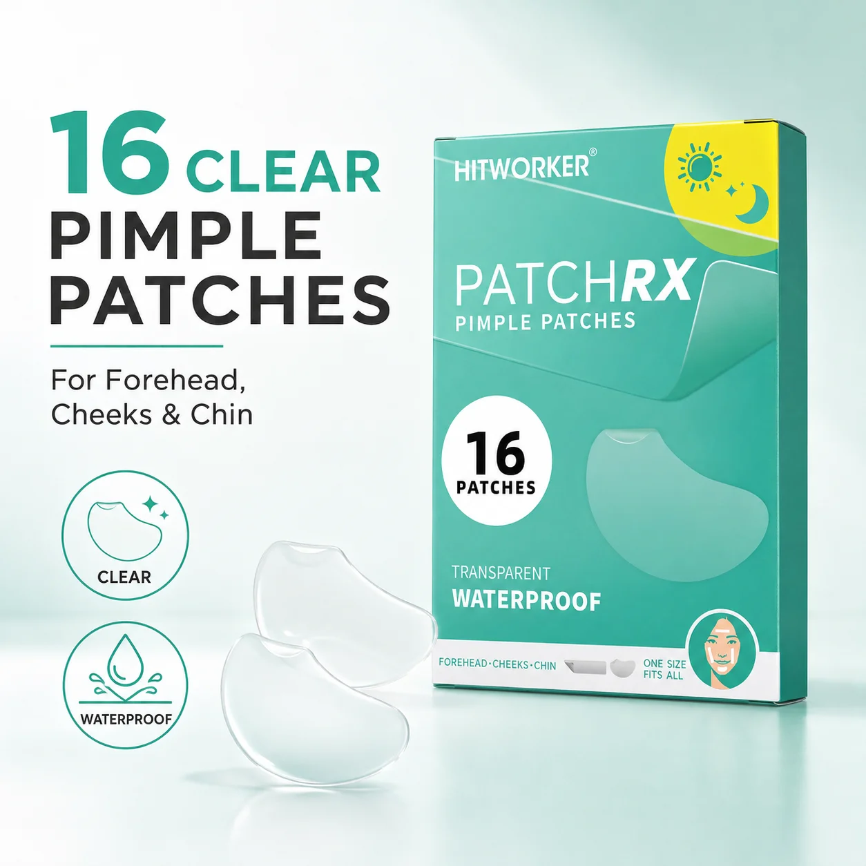 16PCS Plester Jerawat Transpar - Face Oil ulasan dan harga