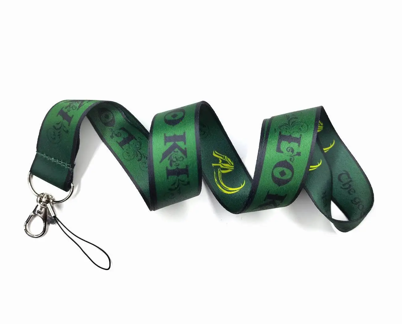 Disney Loki  Creative Lanyard Badge ID Lanyards Mobile Phone Rope Key Lanyard Neck Straps Accessories Key Ring Holder Jewelry