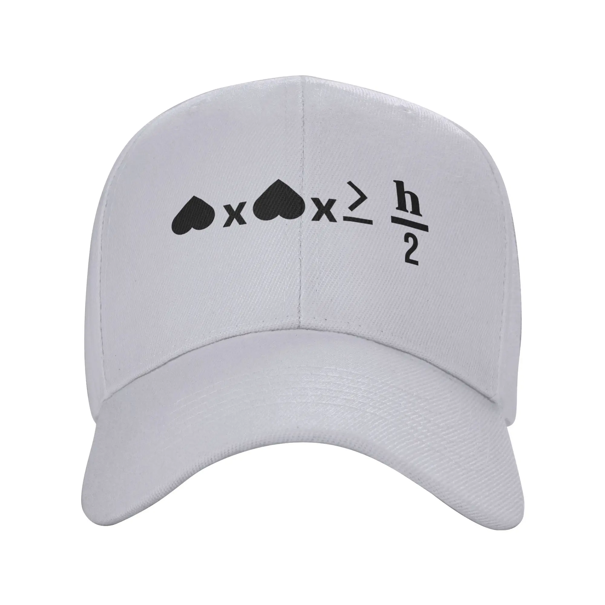 Uncertainty Principle Breaking Bad Sun Baseball Cap Summer Unisex-Teens  Print Trucker Hat Adjustable y2k Funny Snapback Cap