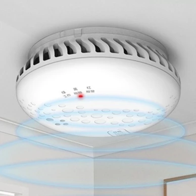 Independent Smoke Detector Battery Powered Fire Alarm Sensor for Home Security