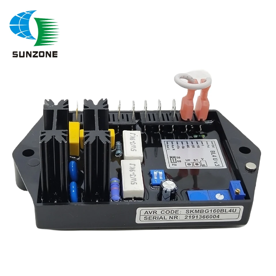 Imagem -02 - Avr Controle Regulador de Tensão Automático Voltage Board Generator Grupo Estabilizador para Sincro Diesel Bl4u